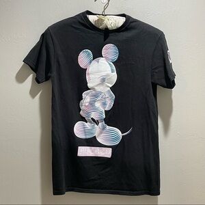 NEFF DISNEY COLLECTION Men’s Black Short Sleeve Mickey Mouse Tee Old English